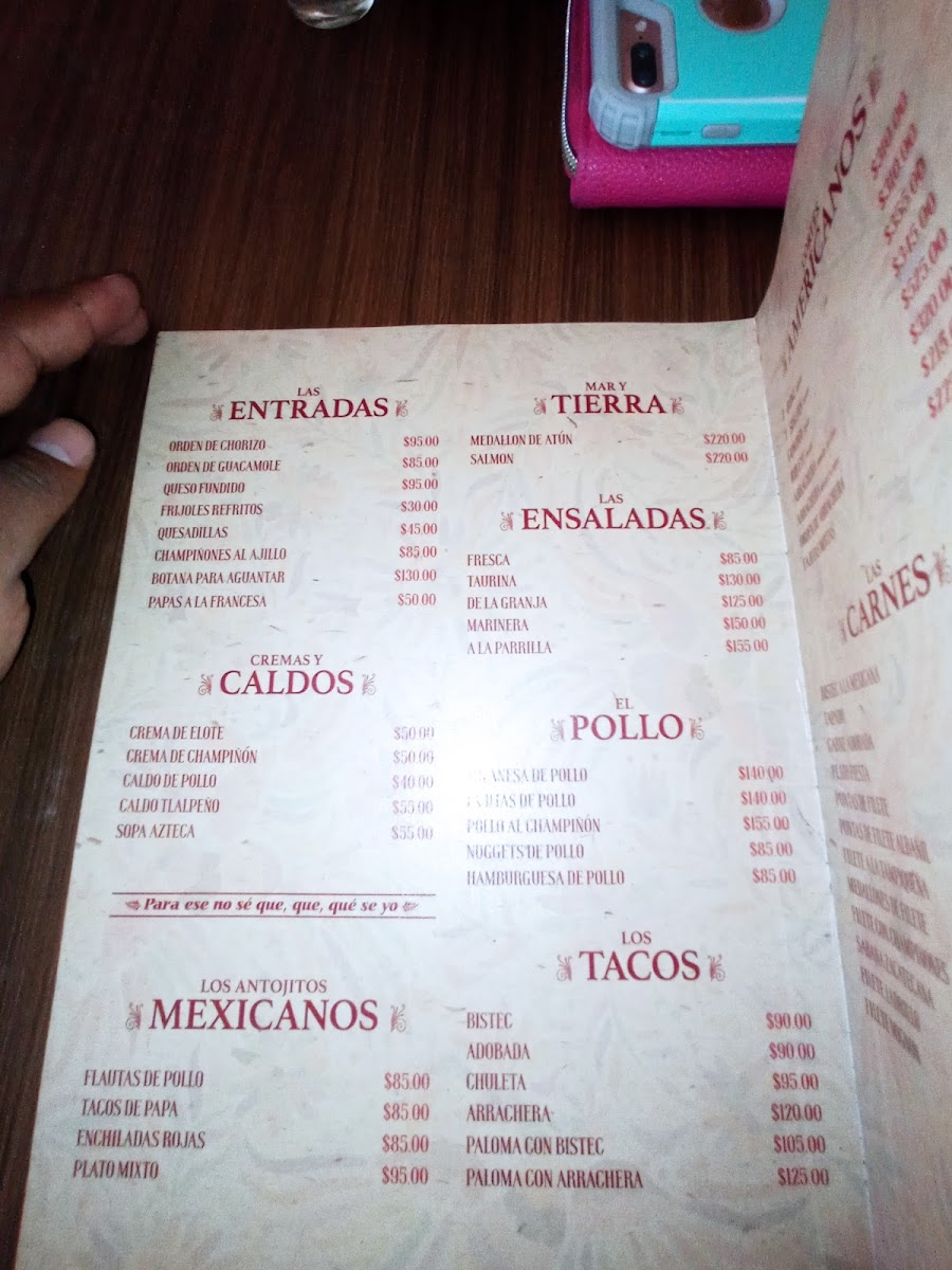 La Parrilla Steak Beer Menu - Image 3